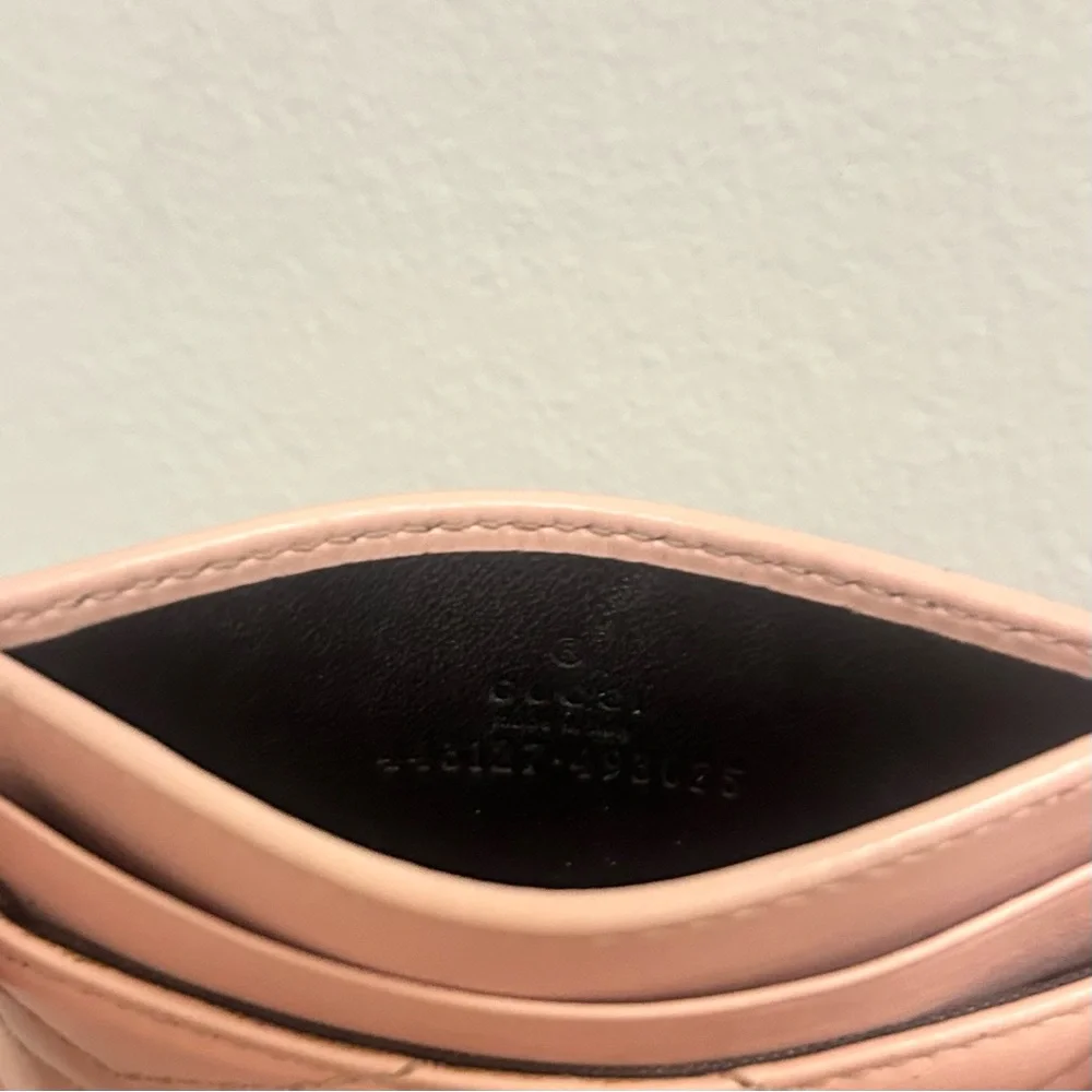 Gucci GG Marmont Leather Card Case